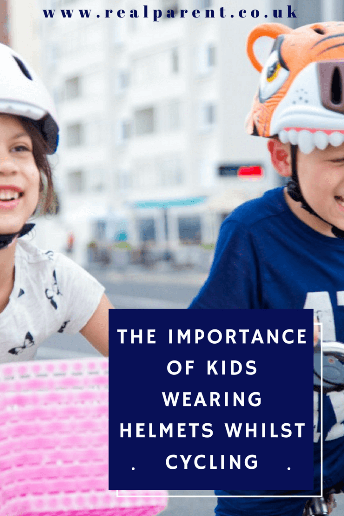 THE IMPORTANCE OF KIDS WEARING HELMETS WHILST CYCLING | www.realparent.co.uk