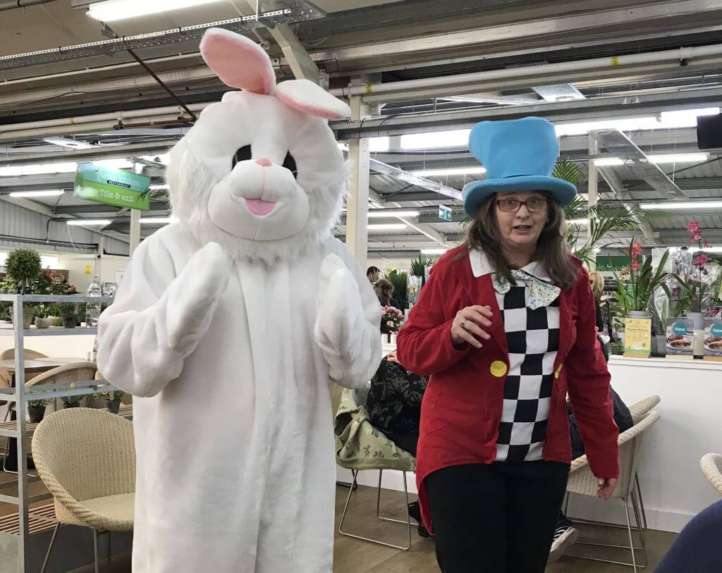 Tea With The Easter Bunny At Wyevale Garden Centre Andover