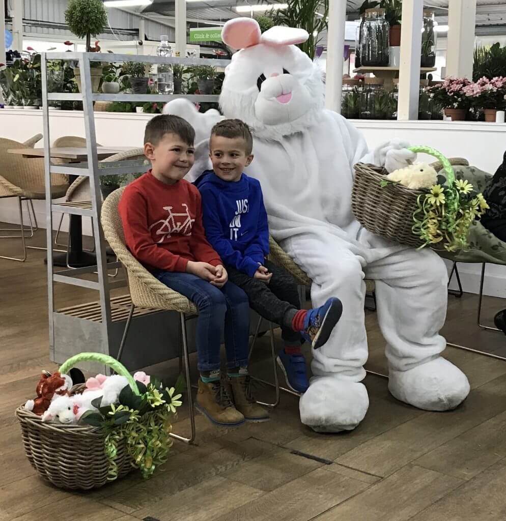 Tea With The Easter Bunny At Wyevale Garden Centre Andover