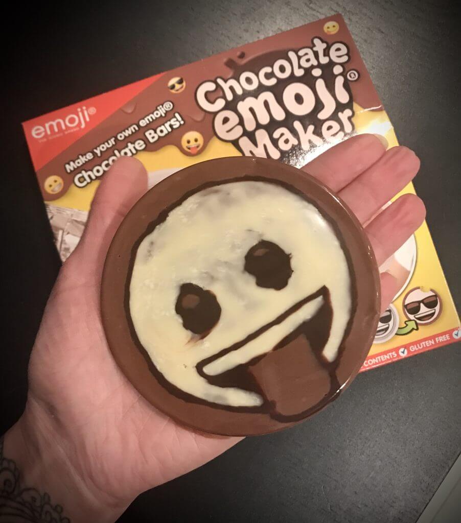 Chocolate Emoji Maker Unboxing Finished