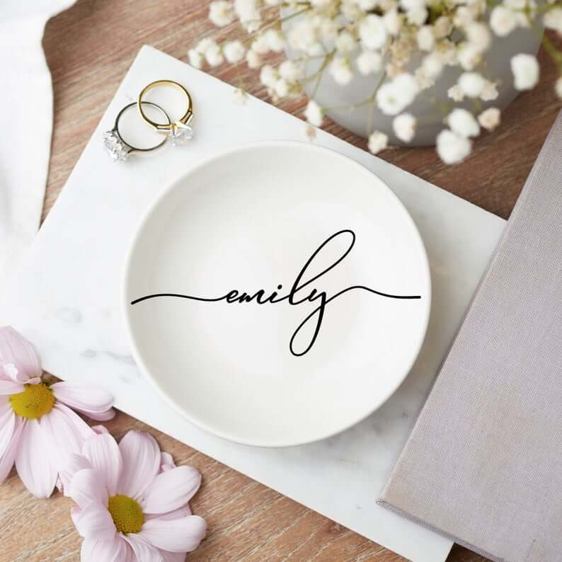 Personalised Jewellery Dish