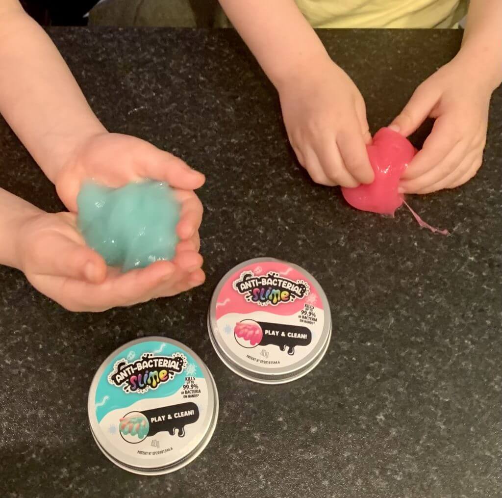 Playing with Anti-Bacterial Slime