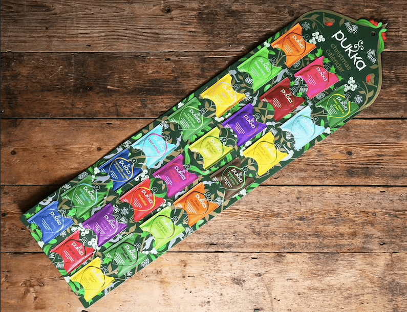 4. PUKKA Herbs Natural Organic Christmas Tea Advent Calendar