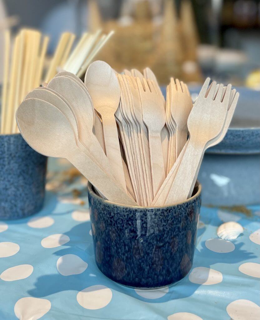 wooden cutlery