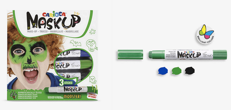 Carioca Monster Face Paint Sticks