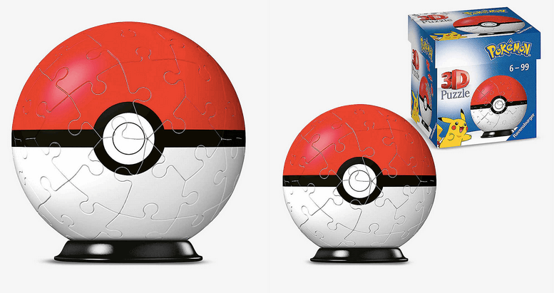 Pokemon Pokeball 3D Puzzle