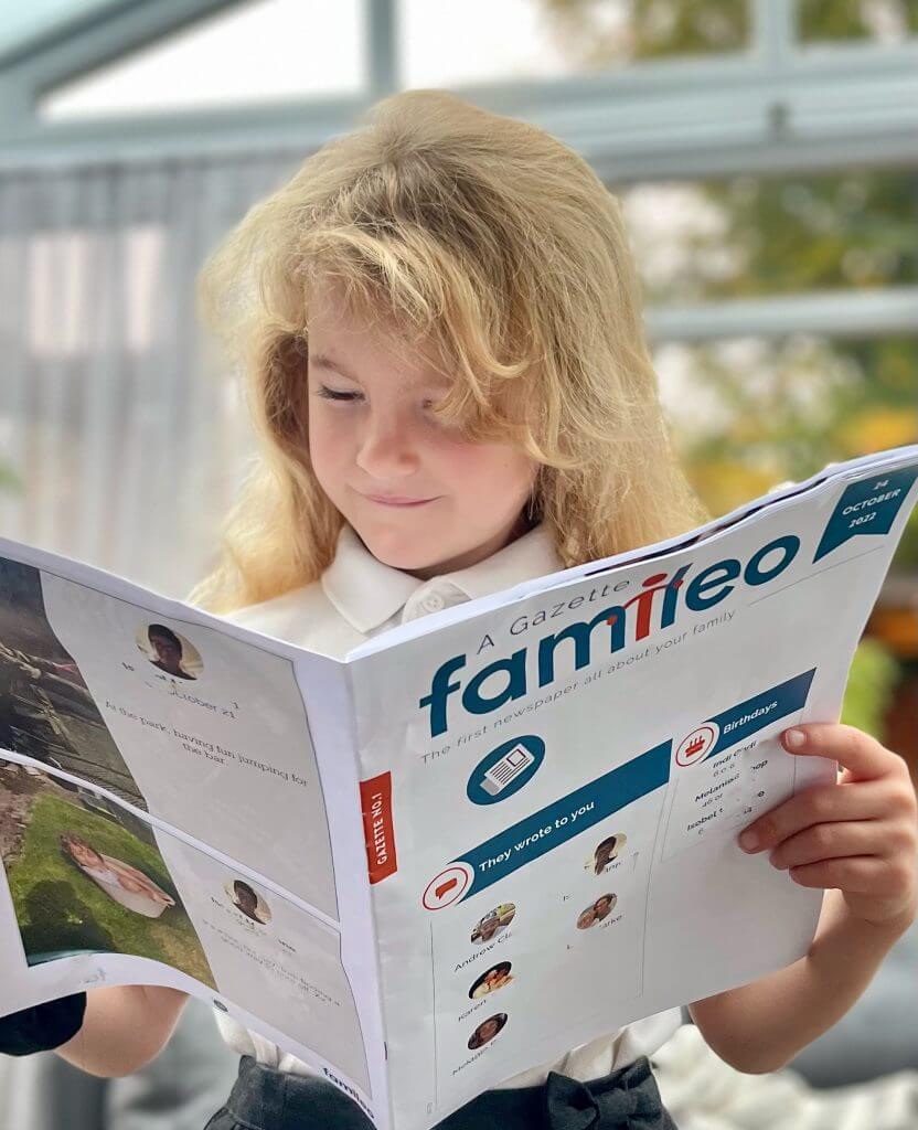 The Famileo Gazette - bringing families closer together