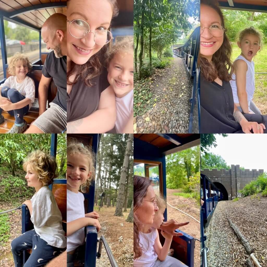 The steam railway at Exbury Gardens