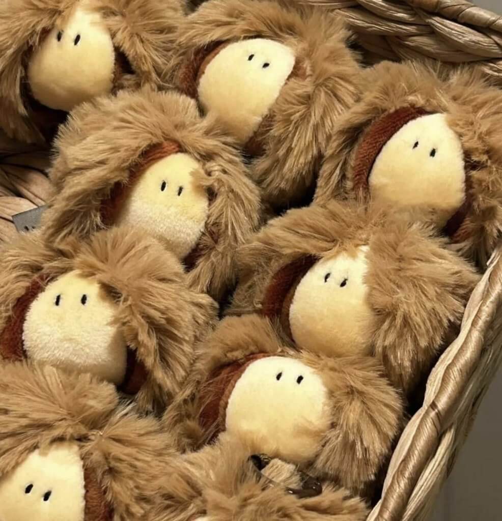 1. Grab One Of These Cuddly Stocking Fillers: Lüdou Chestnut Bag Charm