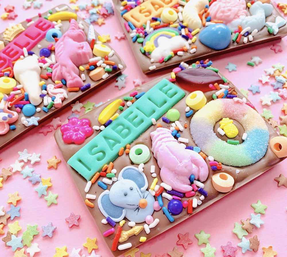 12. Personalised Chocolate Slab Stocking Fillers