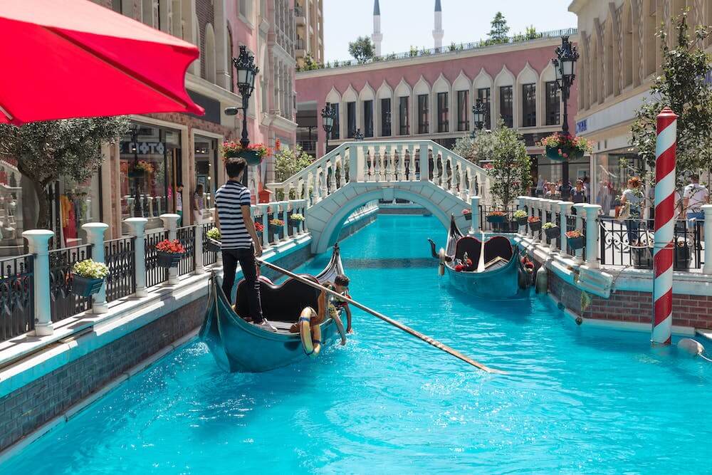 Take a Gondola Ride at The Venetian