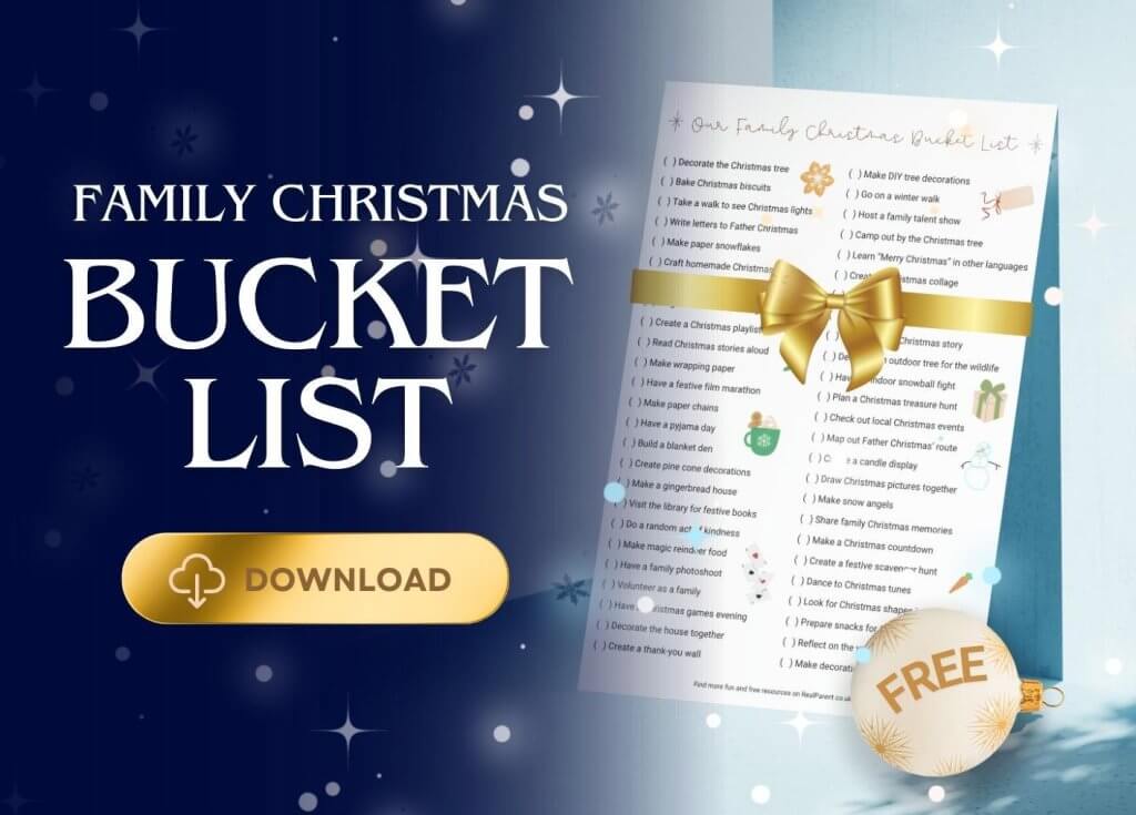 Our Family Christmas Bucket List by RealParent.co.uk
