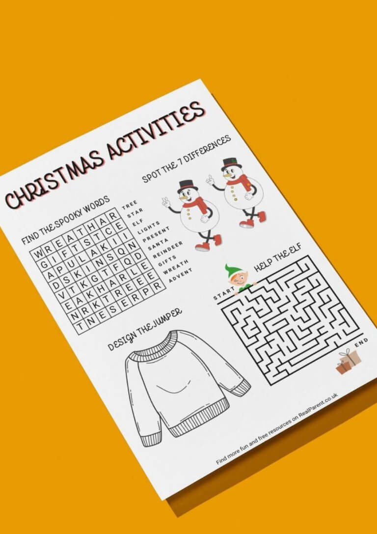 Free Christmas Activities Printables