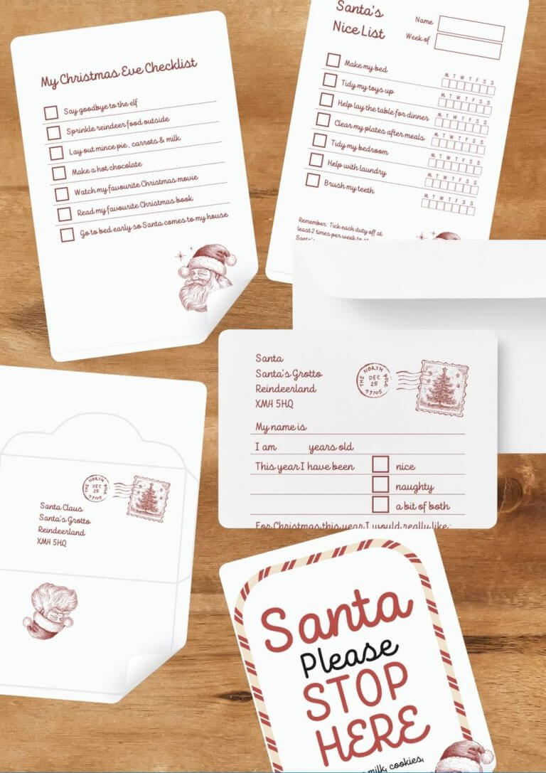 Free Letter to Santa Printables