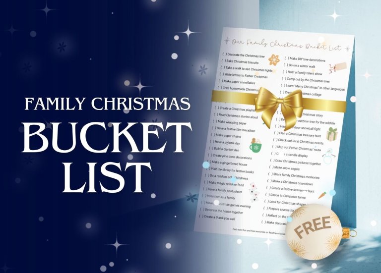 Printable Family Christmas Bucket List