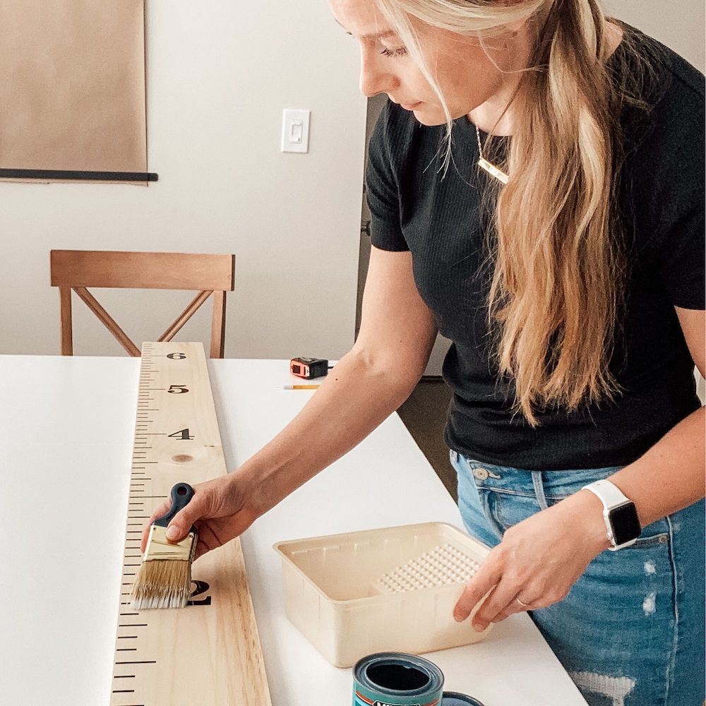 DIY growth chart
