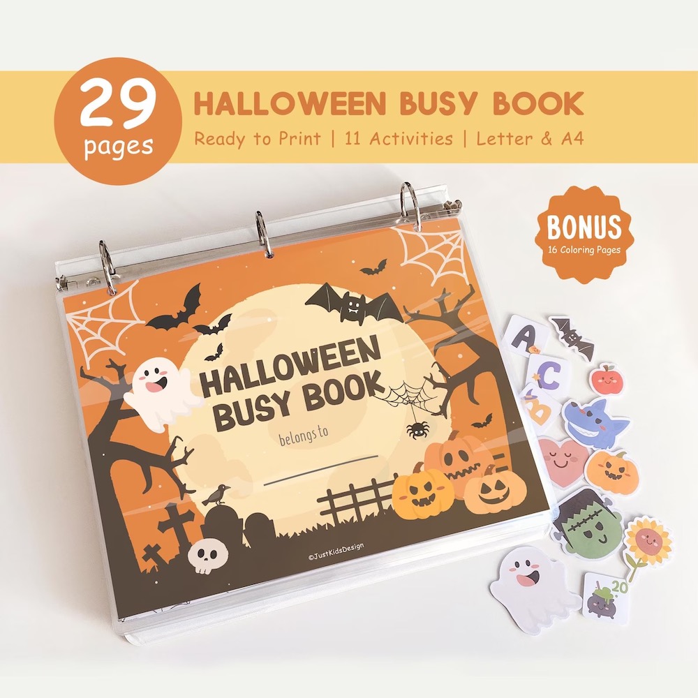 Halloween Busy Book
