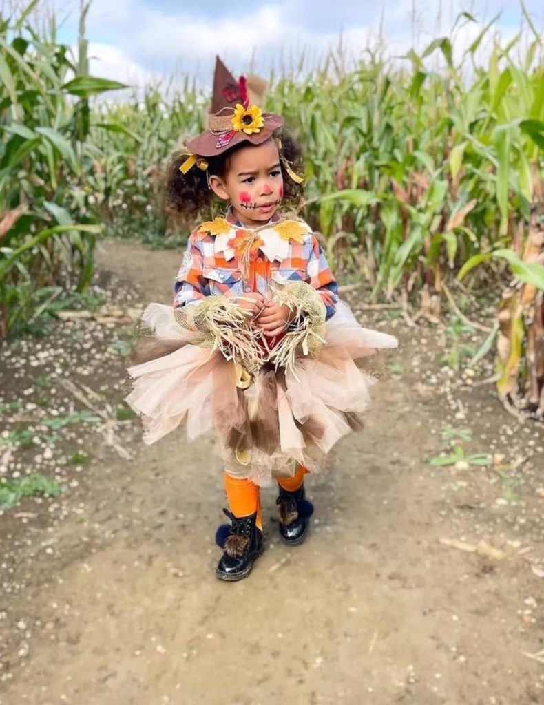 Halloween Scarecrow Tutu