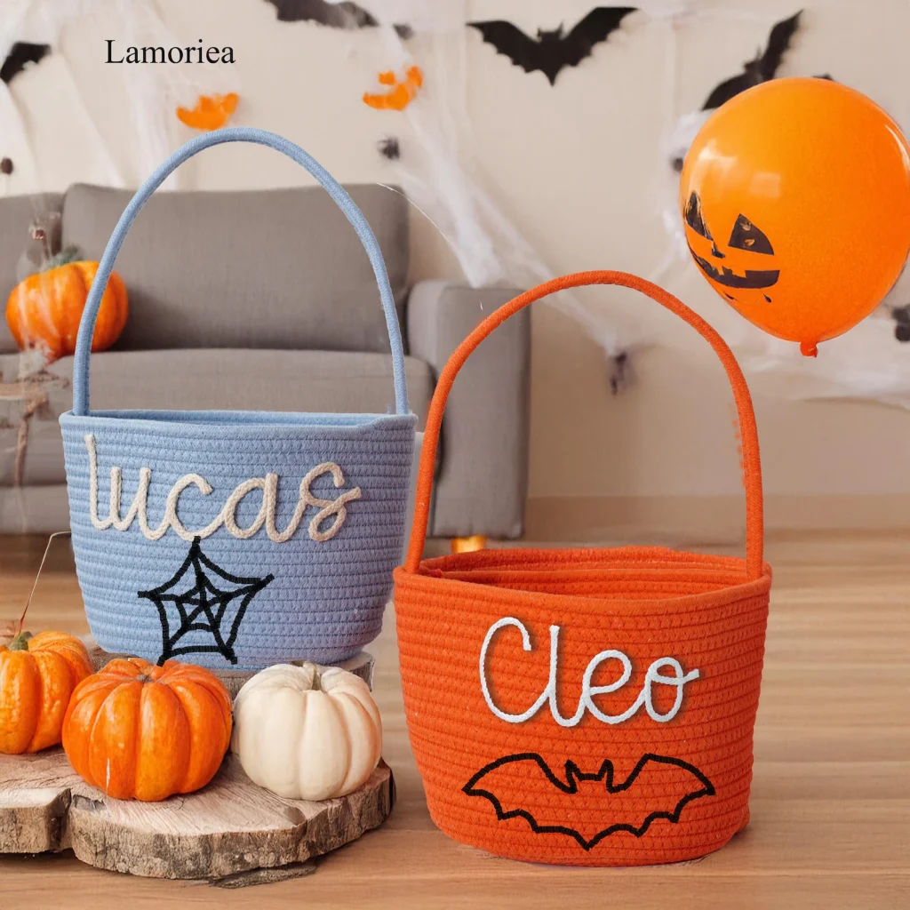 Handmade Halloween Basket