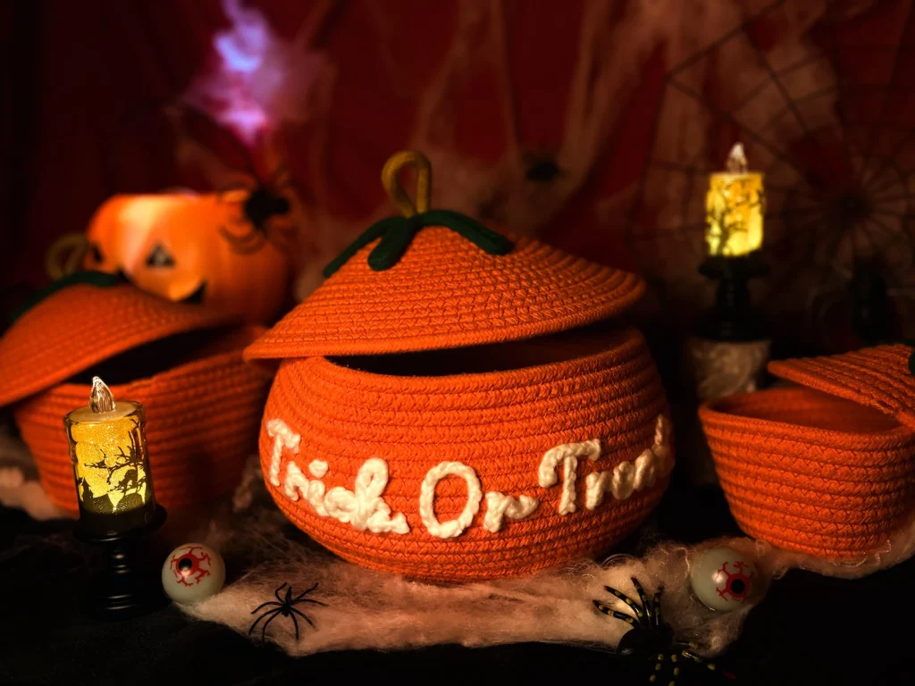 Personalised Trick-or-Treat Basket