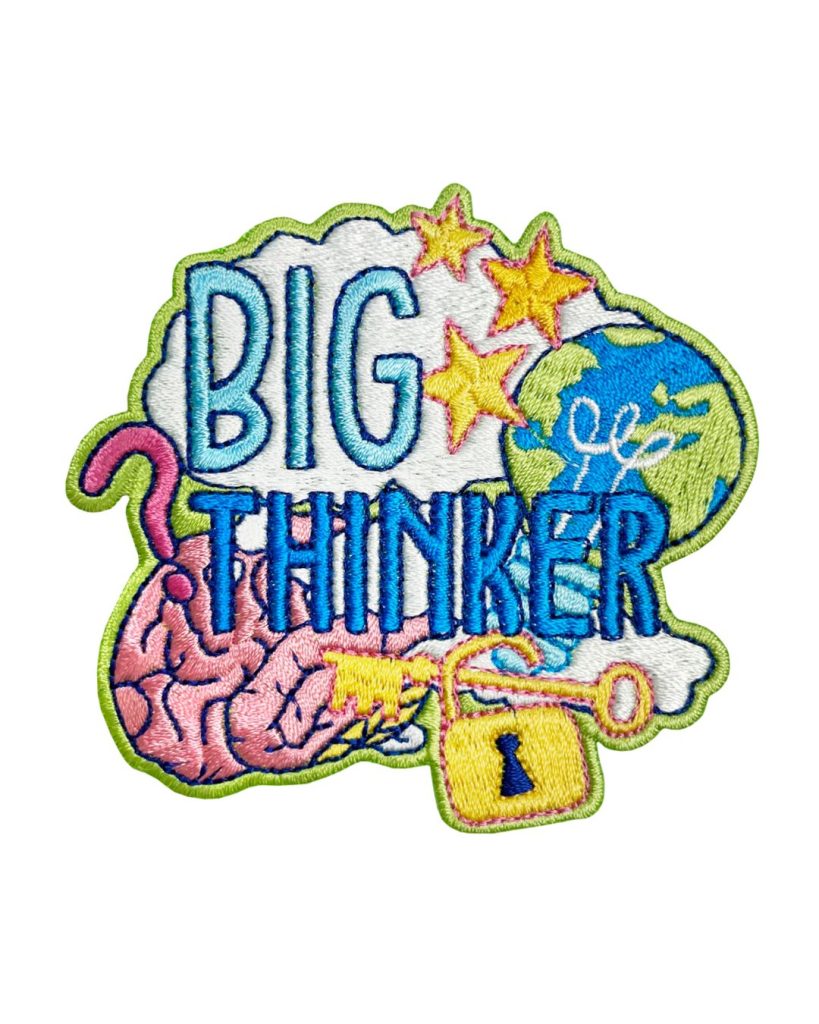 Big Thinker Sew-On Patch