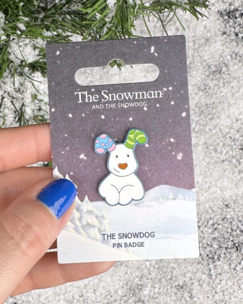 The Snowdog Pin Badge